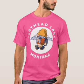 Flathead Lake Montana Berge Wandern T-Shirt
