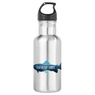 Flathead Lake Montana Edelstahlflasche