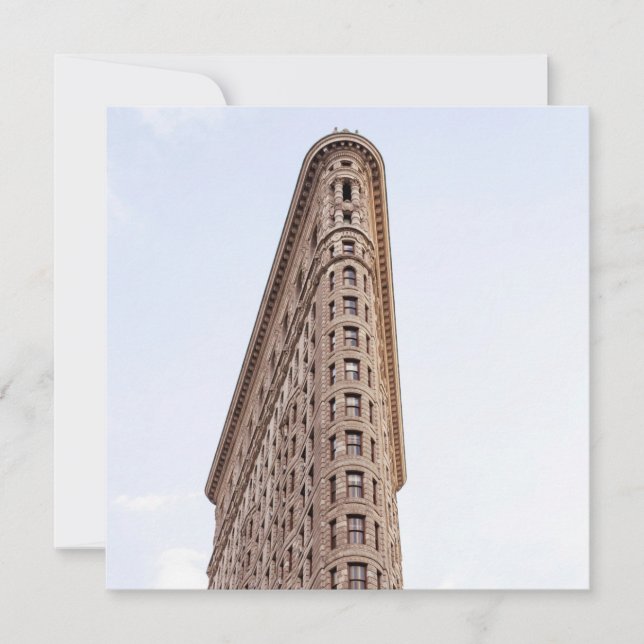 Flatiron building  dankeskarte (Vorderseite)