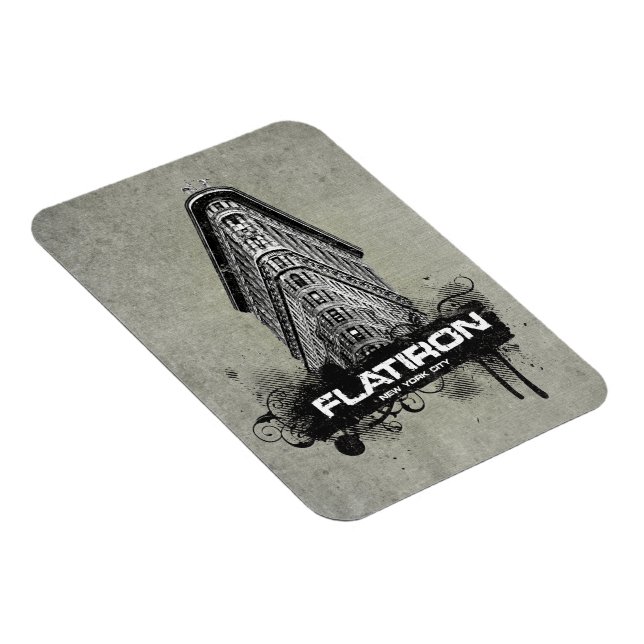 Flatiron Building New York City Magnet (Rechte Seite)
