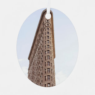 Flatiron Building New York City Ornament Aus Metall