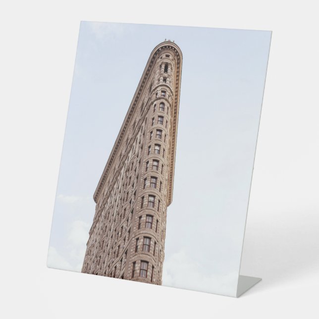 Flatiron building postcard sockelschild (Vorderseite)