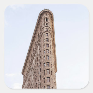 Flatiron building  quadratischer aufkleber