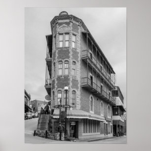 Flatiron Flats Eureka Grayscale Poster