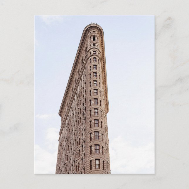 Flatiron-Gebäude Einladungspostkarte (Vorderseite)