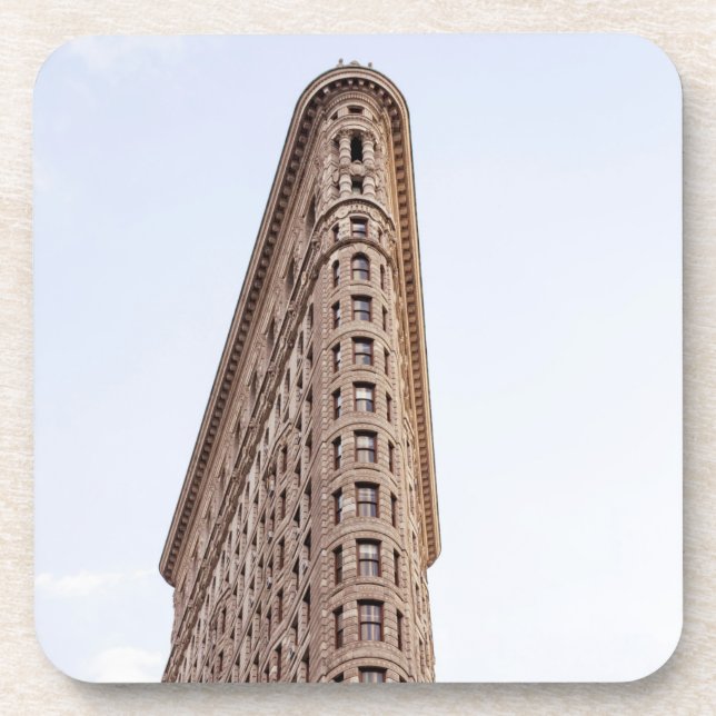 Flatiron-Gebäude Getränkeuntersetzer (Vorderseite)