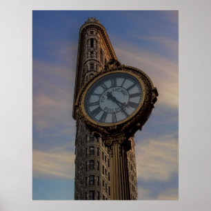 Flatiron-Gebäude in New York Poster