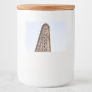 Flatiron-Gebäude Lebensmitteletikett