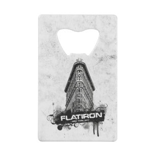 Flatiron Gebäude New York City Kreditkartenflaschenöffner