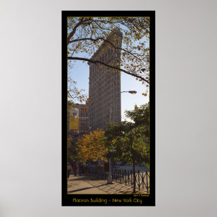 Flatiron Gebäude - New York City Poster