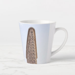Flatiron-Gebäude-Postkarte Milchtasse