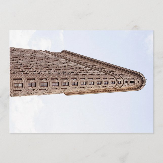 Flatiron-Gebäude Programm (Vorderseite)