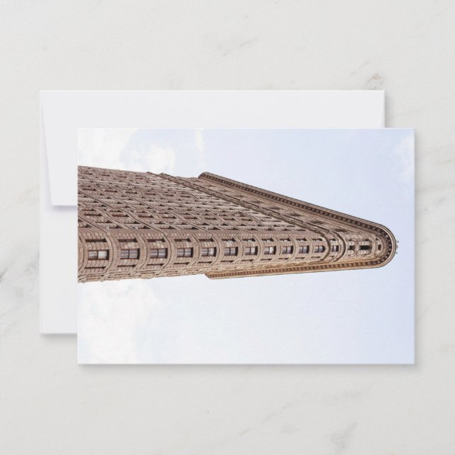Flatiron-Gebäude Save The Date (Vorderseite)