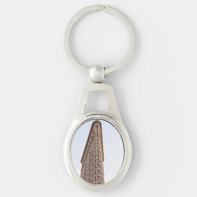 Flatiron-Gebäude Schlüsselanhänger (Vorderseite)