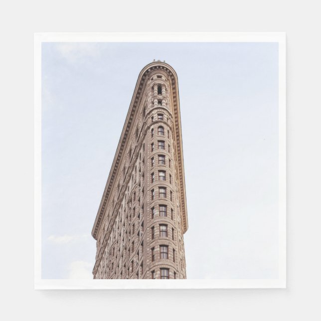 Flatiron-Gebäude Serviette (Vorderseite)