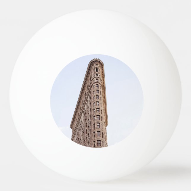 Flatiron-Gebäude Tischtennisball (Vorderseite)