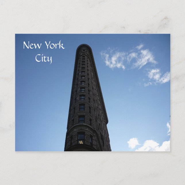 Flatiron nyc postkarte (Vorderseite)