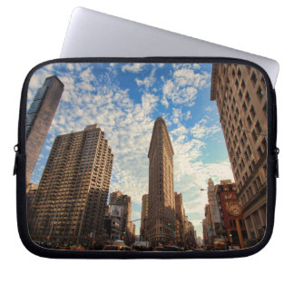 Flatiron NYCS Gebäude, breite Ansicht, Laptopschutzhülle