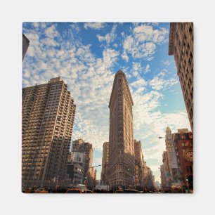 Flatiron NYCS Gebäude, breite Ansicht, Magnet