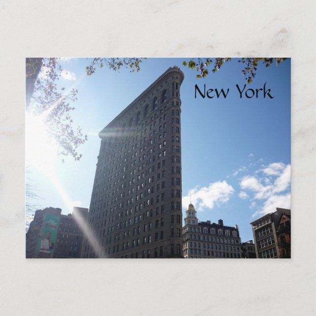 Flatiron Postkarte (Vorderseite)
