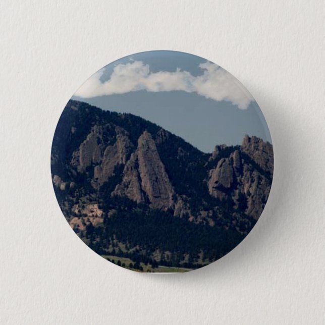 Flatirons Button (Vorderseite)