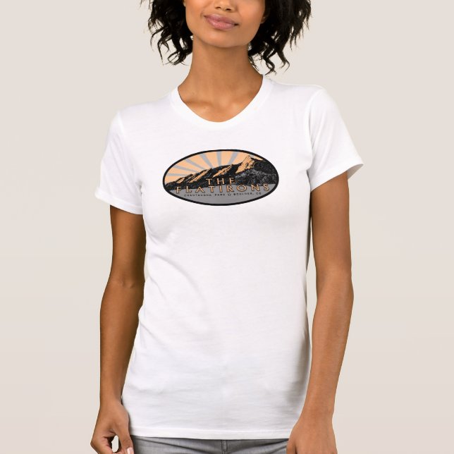 Flatirons, Chautauqua Park, Boulder Tank Top (Vorderseite)