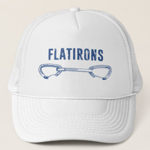 Flatirons Colorado Klettersteig Quickdraw Truckerkappe