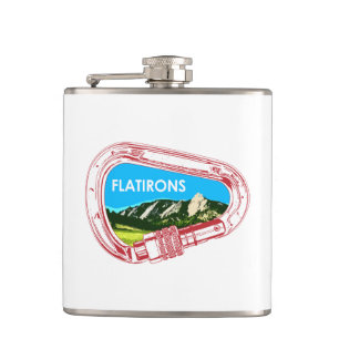 Flatirons-Kletterkarabiner Flachmann
