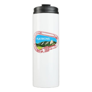 Flatirons-Kletterkarabiner Thermosbecher