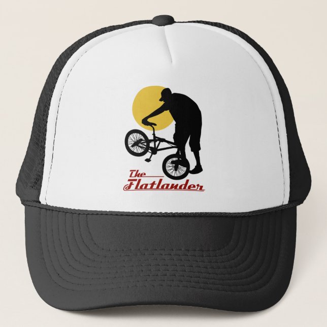 Flatlander BMX Truckerkappe (Vorderseite)