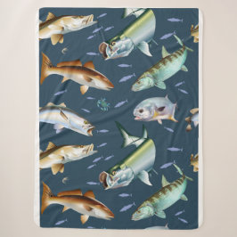 Flats Slam Rote Trommel, Karos, Snook & Speckforel Sherpadecke