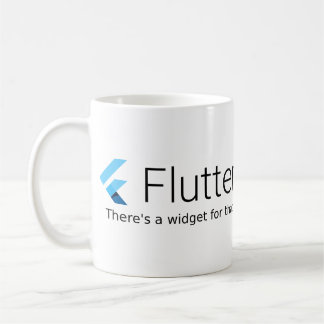 Flattern: Es gibt einen Widget für den Kaffeetasse