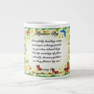 Flattern vorbei Jumbo-Tasse