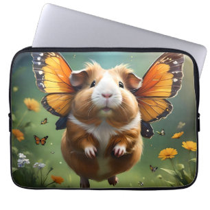 "Flatterpaws: Die Guinea, in der das Schwein flieg Laptopschutzhülle