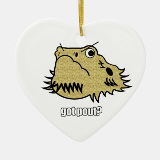 Flaumige Verzierung Keramikornament