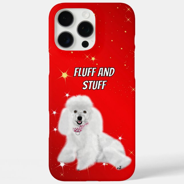 Flausch iPhone 16 Pro Max Hülle (Rückseite)