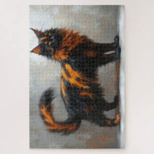 Flauschige Maine Coon-Katze