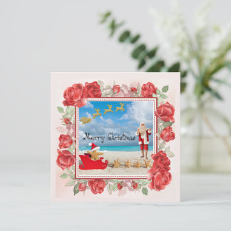 Flauschiges und helles Weihnachten Einladung