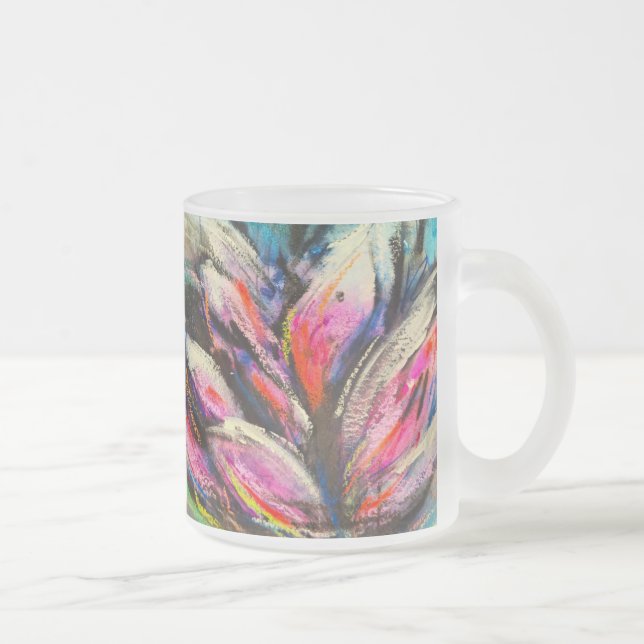 Flautenwellen Mattglastasse (Rechts)