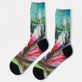 Flautenwellen Socken
