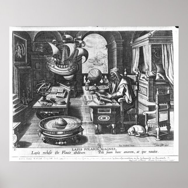 Flavio Gioia von Amalfi Poster (Vorne)