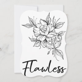 Flawless - Bridgerton Themed Einladung