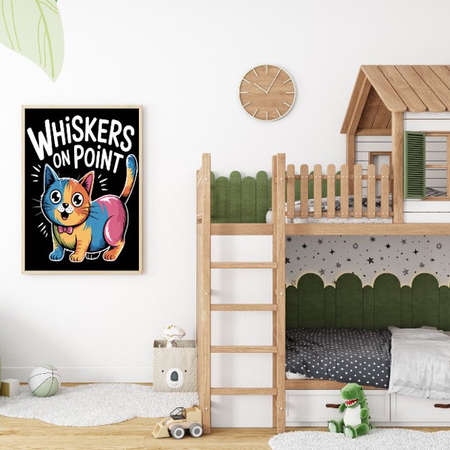 Flawless Feline Whiskers Poster (Von Creator hochgeladen)