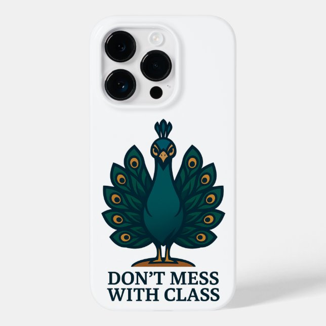 Flaws & Flowers Case-Mate iPhone 14 Pro Hülle (Rückseite)