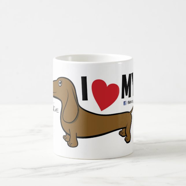 FLDR "que j'aime le mon" lissent la tasse rouge de (Centre)