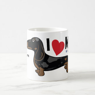 FLDR "que j'aime mon" lisse tachettent la tasse de