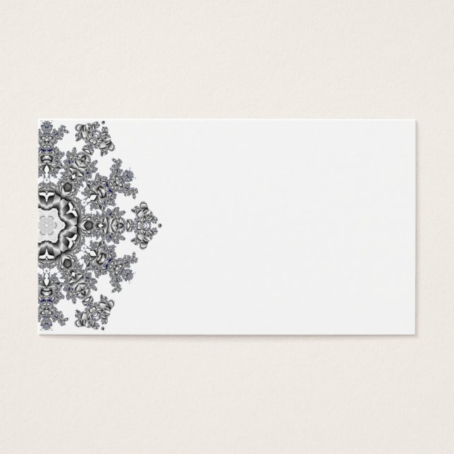Fléau de neige en argent (Devant)
