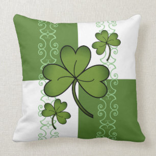 Flèche et oreiller à lancer Shamrock