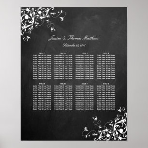 Flèches blanches sur le tableau de bord Mariage du