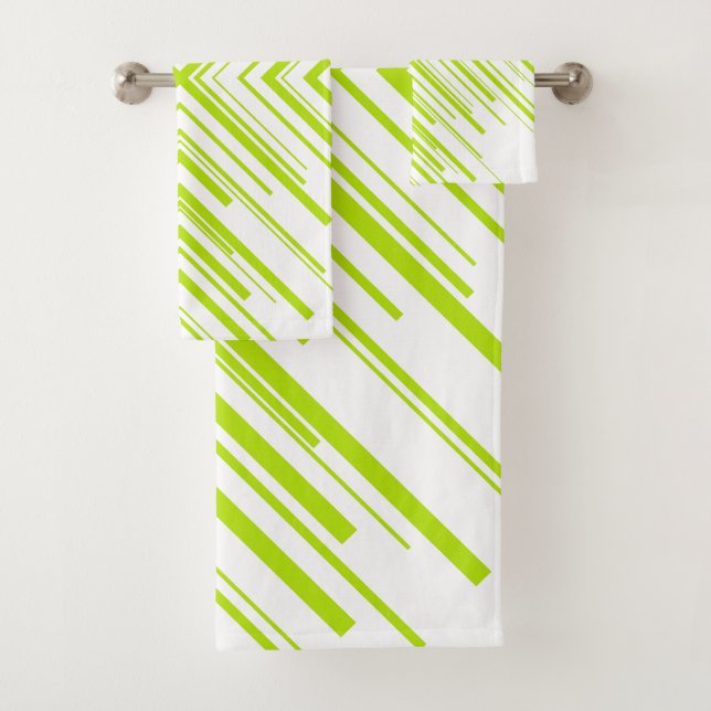 Flèches en vert et blanc (En situation)